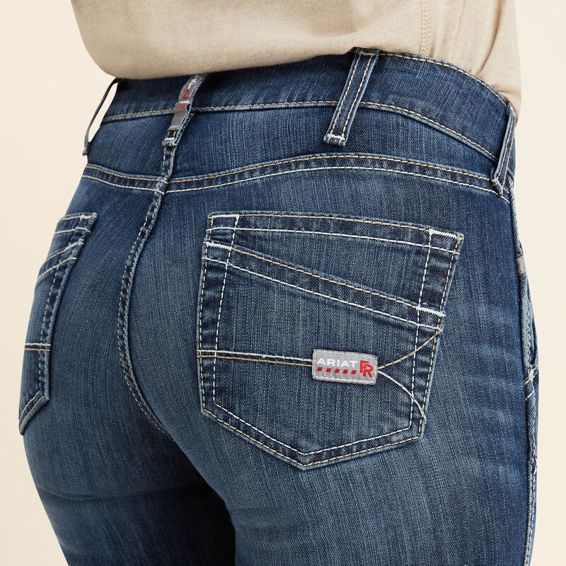 FR Perfect Rise DuraLight Stretch Cell Phone Pocket Straight Jean