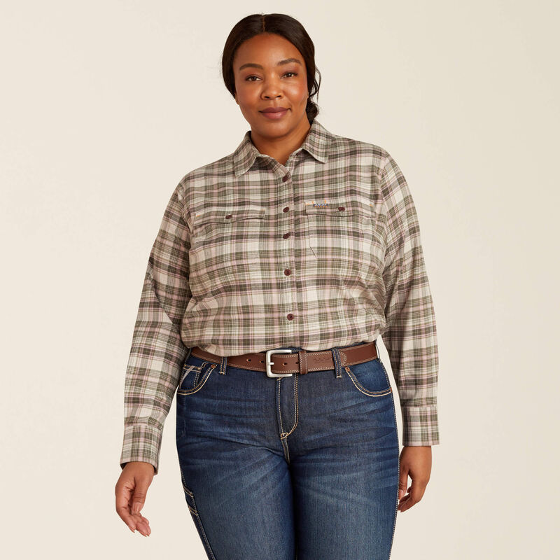 Rebar Flannel DuraStretch Work Shirt