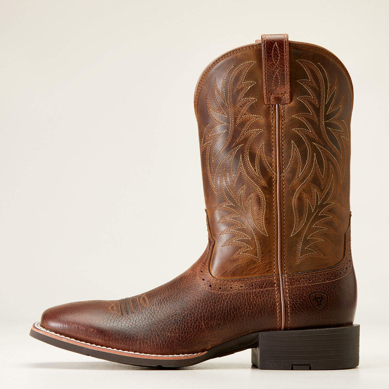 Sport Wide Square Toe Cowboy Boot