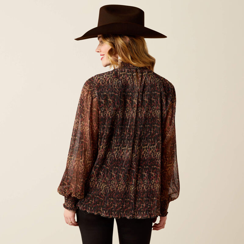 Plume Pleated Shirt