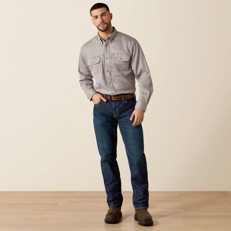 FR Solid Vent Work Shirt