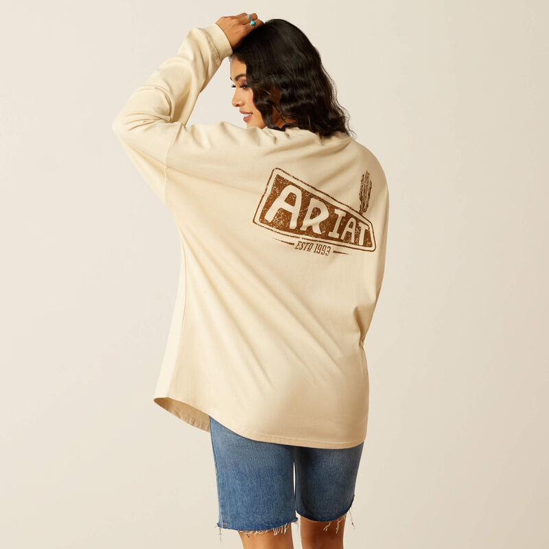 Canvas Oversized T-Shirt