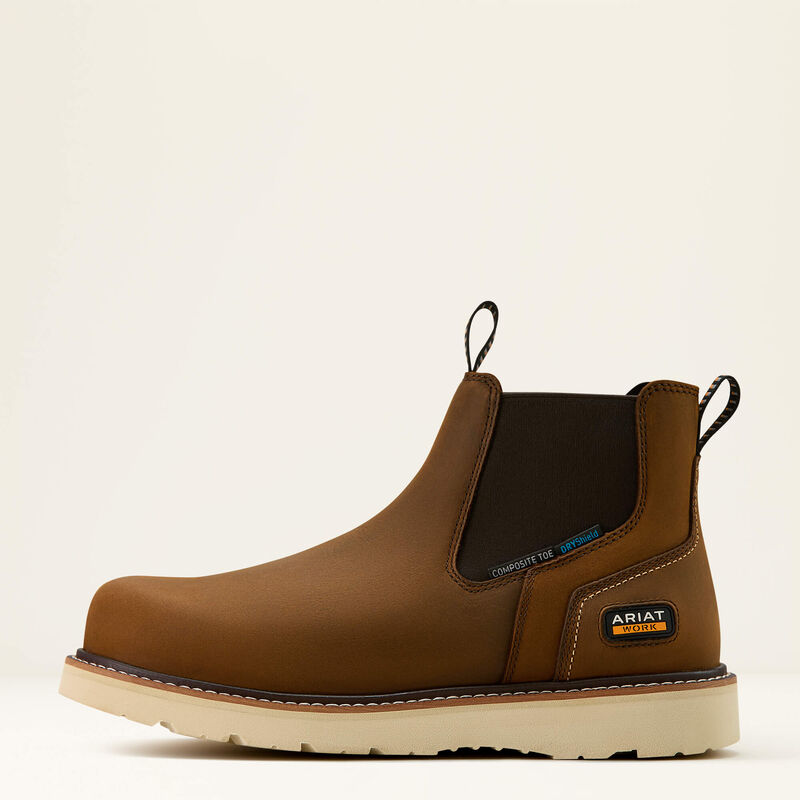 Rebar Wedge Chelsea Waterproof Composite Toe Work Boot