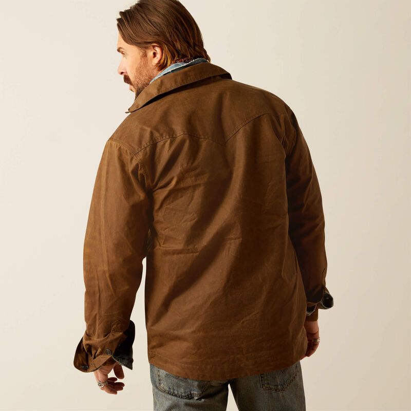 Yellowstone Herder Waxed Shirt Jacket