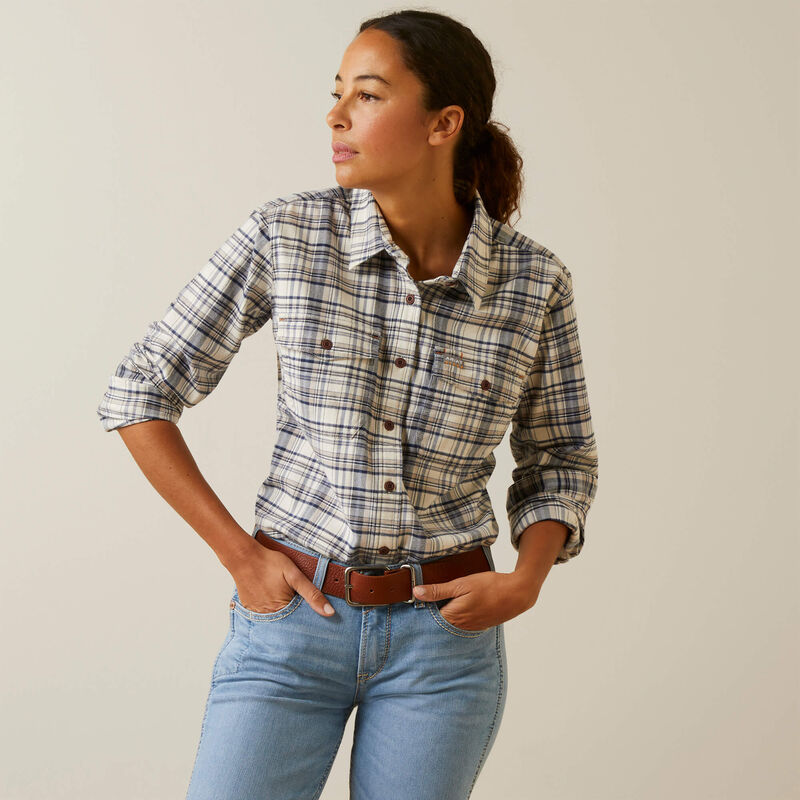 Rebar Flannel DuraStretch Work Shirt