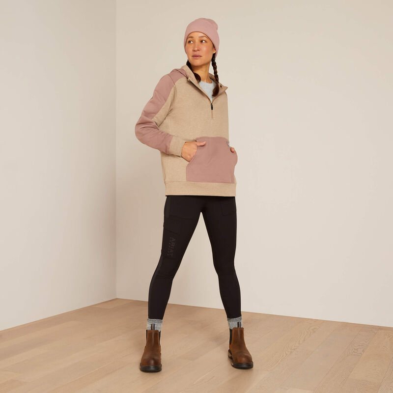 Rebar Colorblocked 1/2 Zip Hoodie