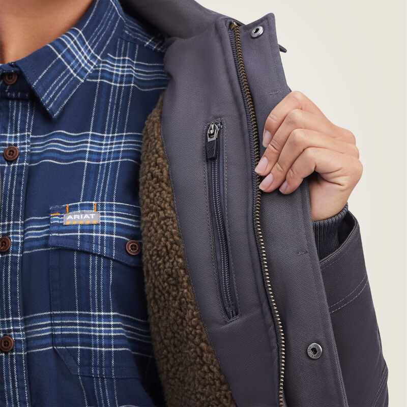 Rebar DuraCanvas Sherpa-Lined Coat