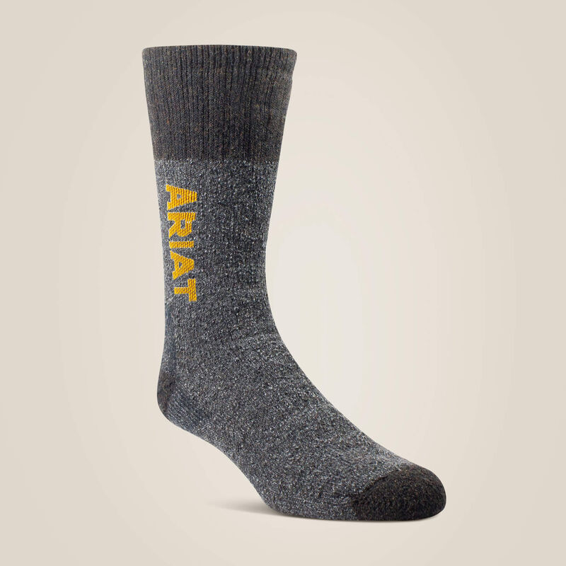 Marl Thermal Wool Blend Work Sock 2 Pair Pack