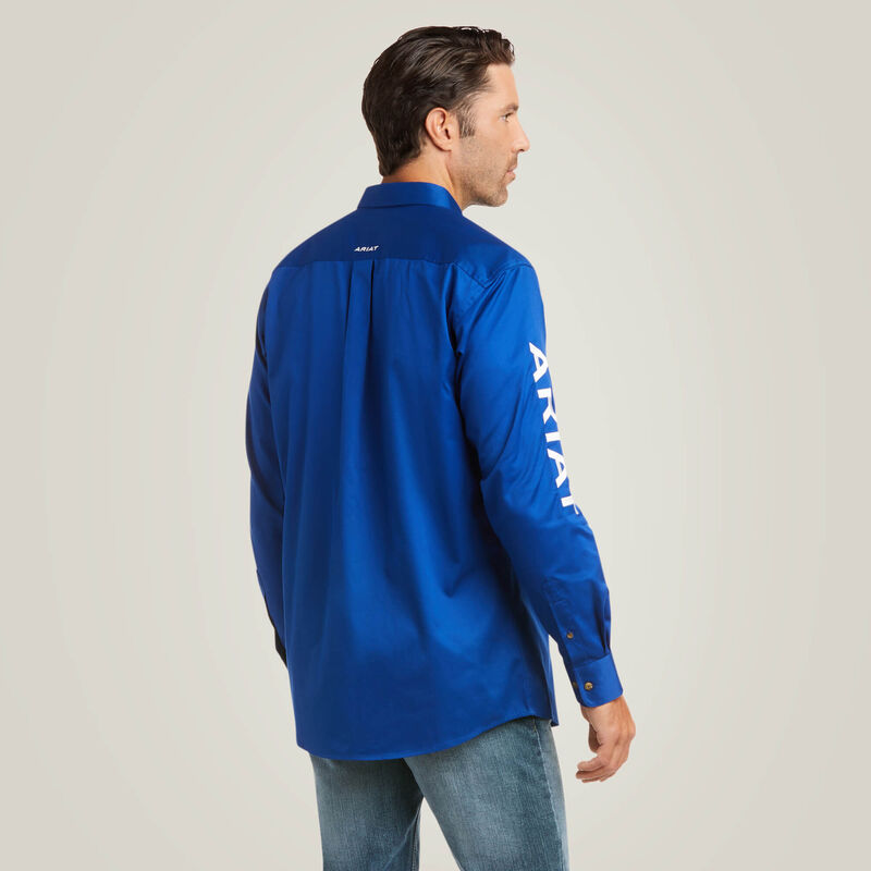 Team Logo Twill Fitted Shirt