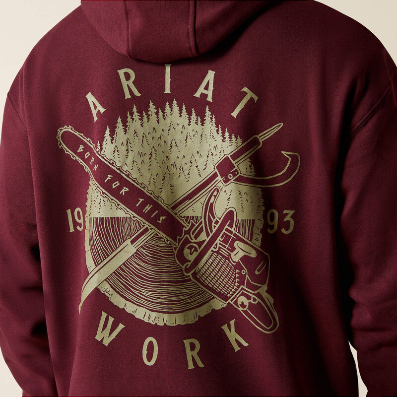 Rebar Workman Chainsaw Hoodie