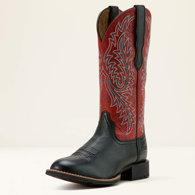 Round Up W Toe StretchFit Western Boot