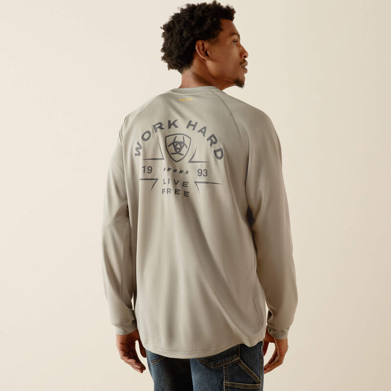 Rebar Heat Fighter Work Hard T-Shirt