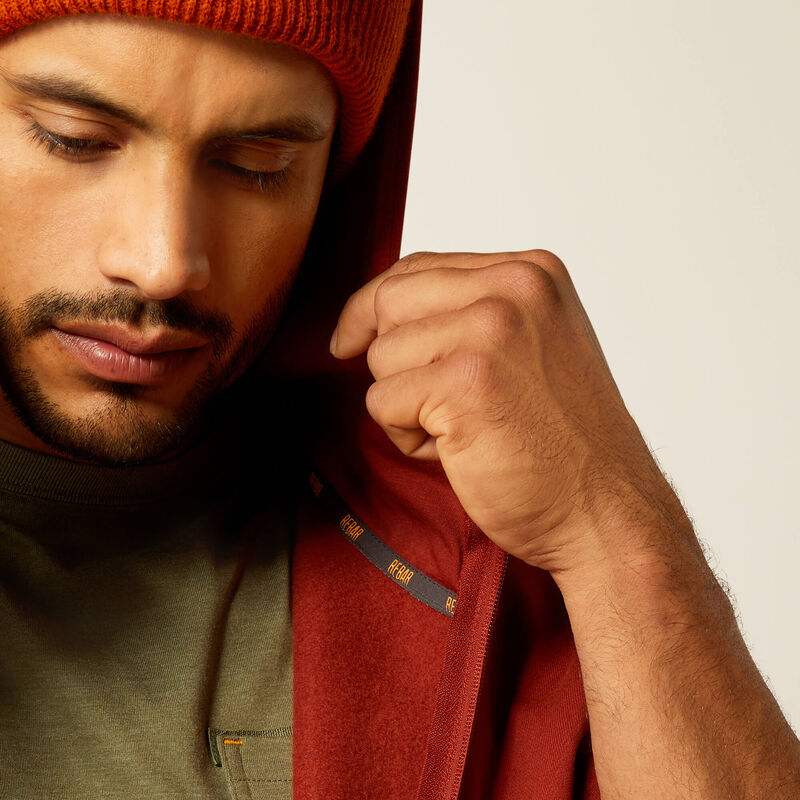 Rebar Born For This Full Zip Hoodie