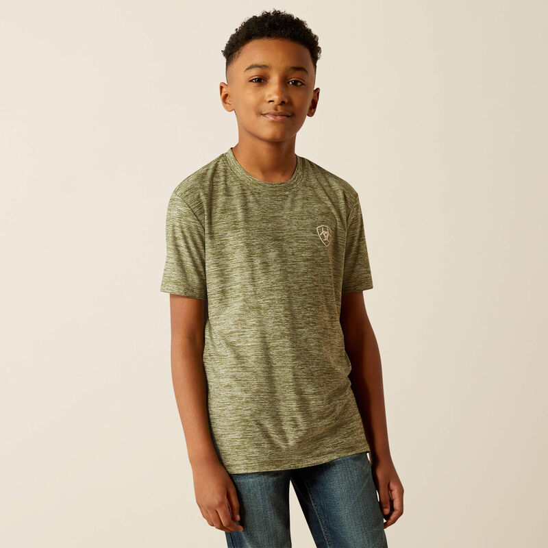 Tree Bark Camo Charger T-Shirt