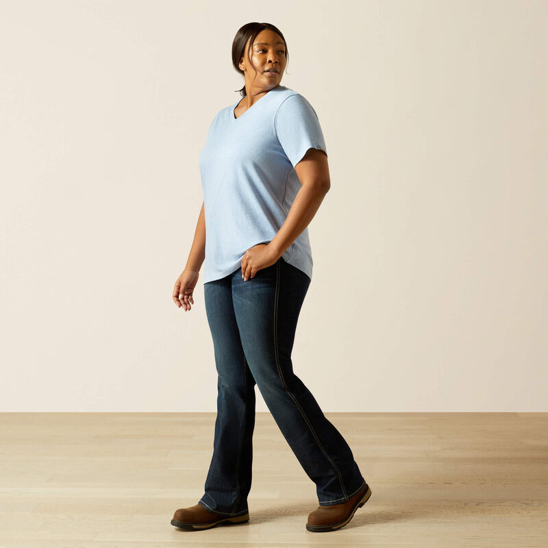 Rebar Cotton Strong Standard V-Neck T-Shirt