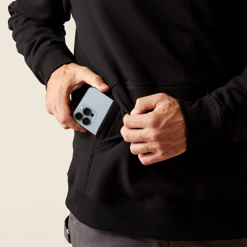 Rebar Workman Moto Eagle Hoodie