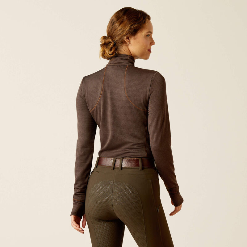 Gridwork 1/4 Zip Baselayer