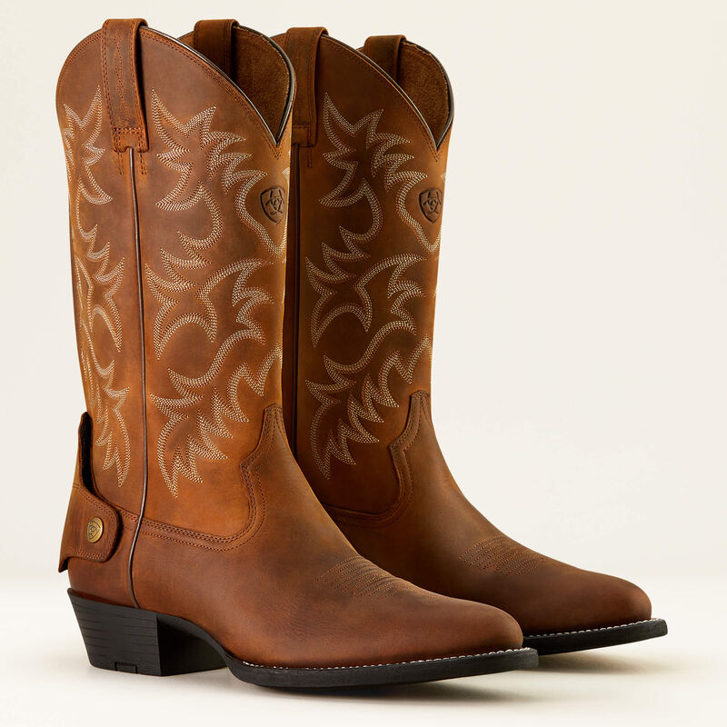 Heritage R Toe EZ Zip Western Boot