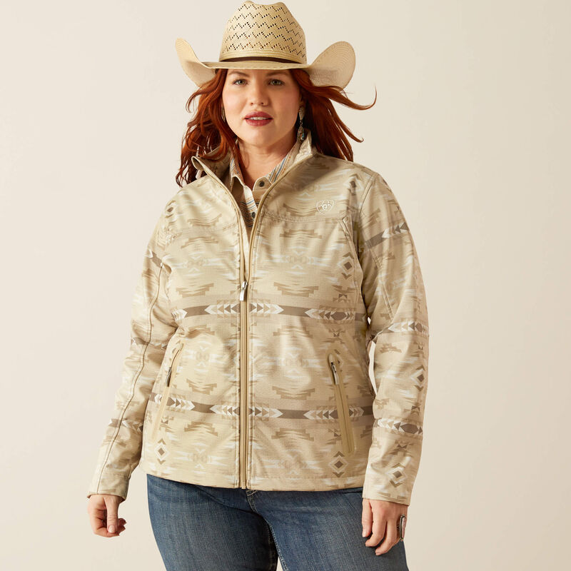New Team Softshell Print Jacket