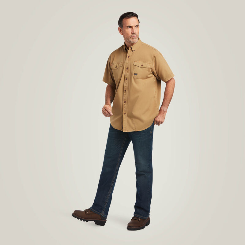 Rebar Washed Twill Work Shirt