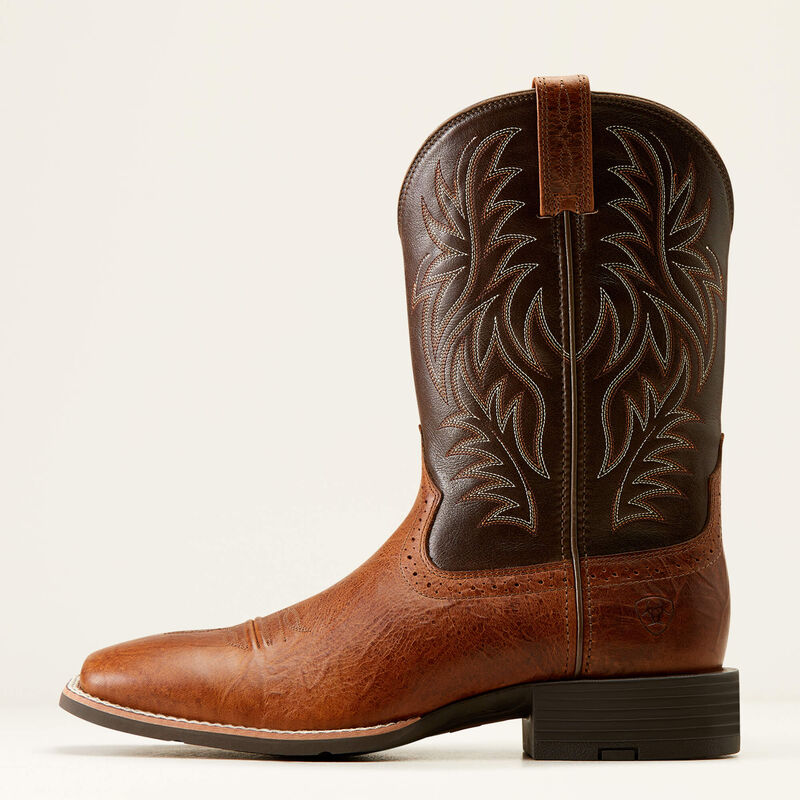 Sport Wide Square Toe Cowboy Boot