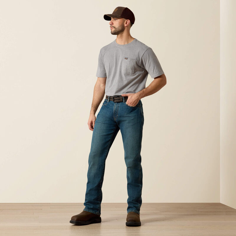 Rebar M4 Relaxed DuraStretch Basic Boot Cut Jean