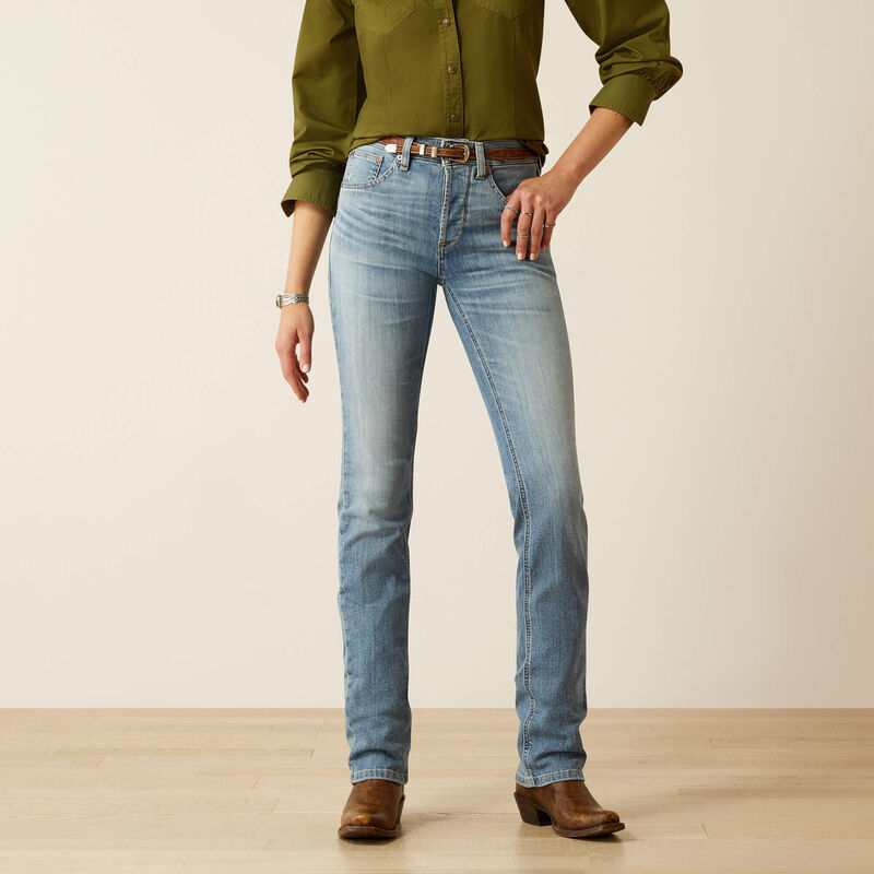 High Rise Yellowstone Rider Straight Leg Jeans