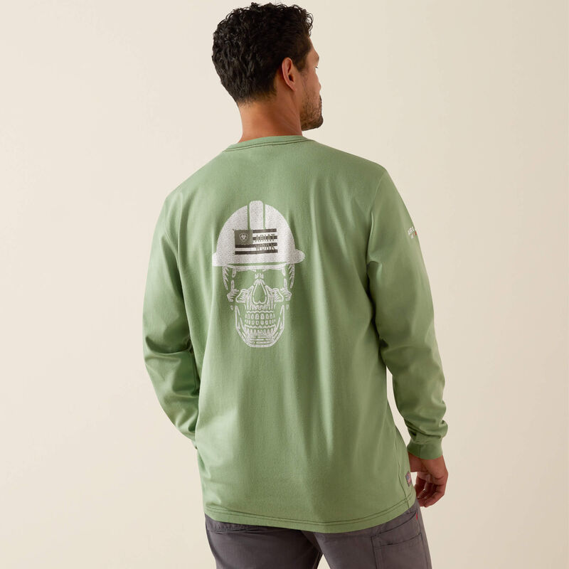 FR Roughneck Skull Logo T-Shirt