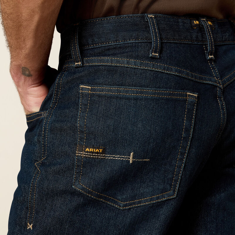 Rebar M4 Relaxed DuraStretch Basic Stackable Straight Leg Jean