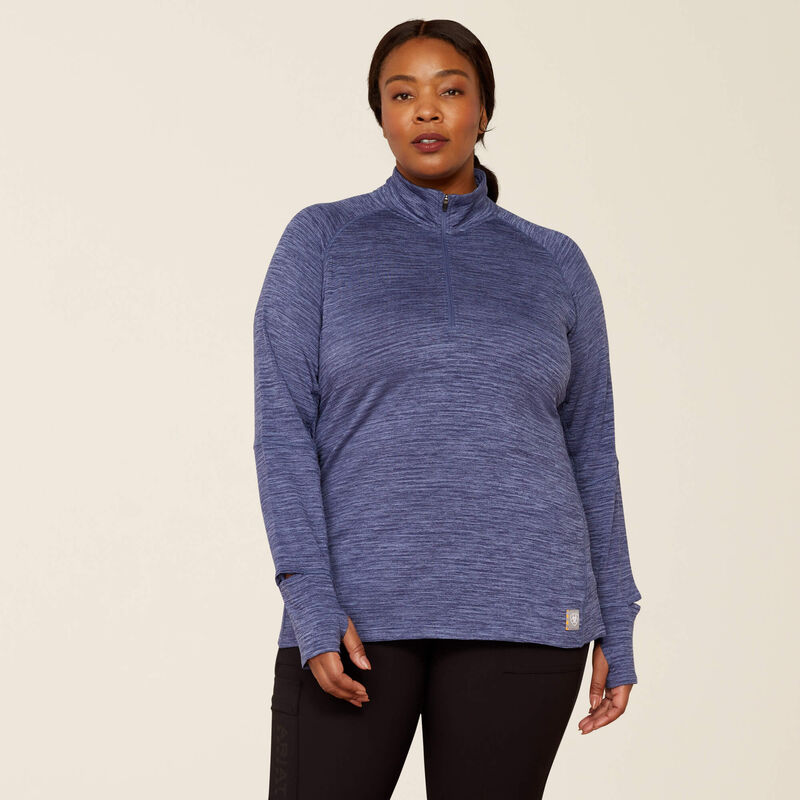 Rebar Gridwork Baselayer 1/4 Zip T-Shirt