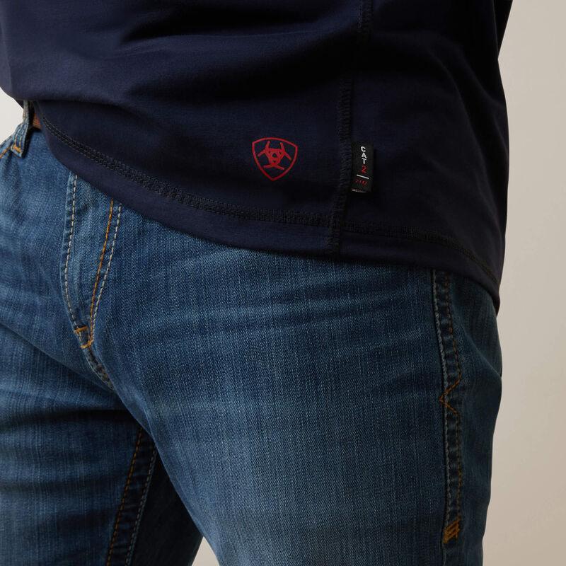 FR Combat Stretch Patriot 1/4 Zip Work Shirt