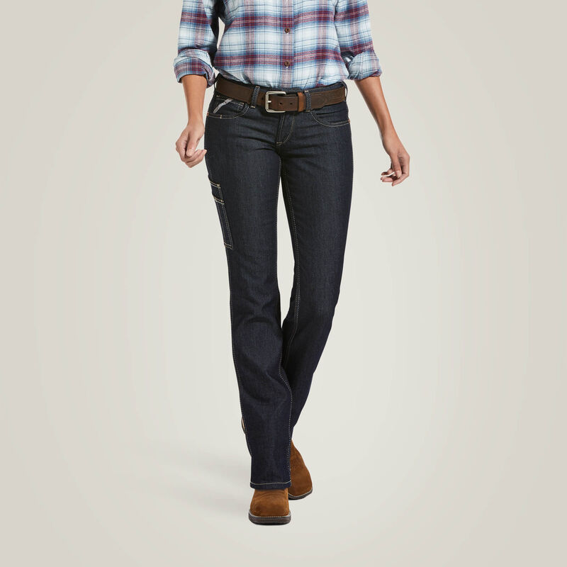 Rebar DuraStretch Raven Straight Leg Jean