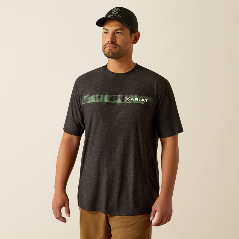 Chest Camo Stripe Charger T-Shirt