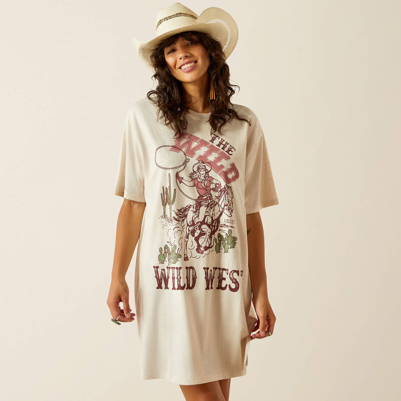 Wild Cowgirl Tee Dress