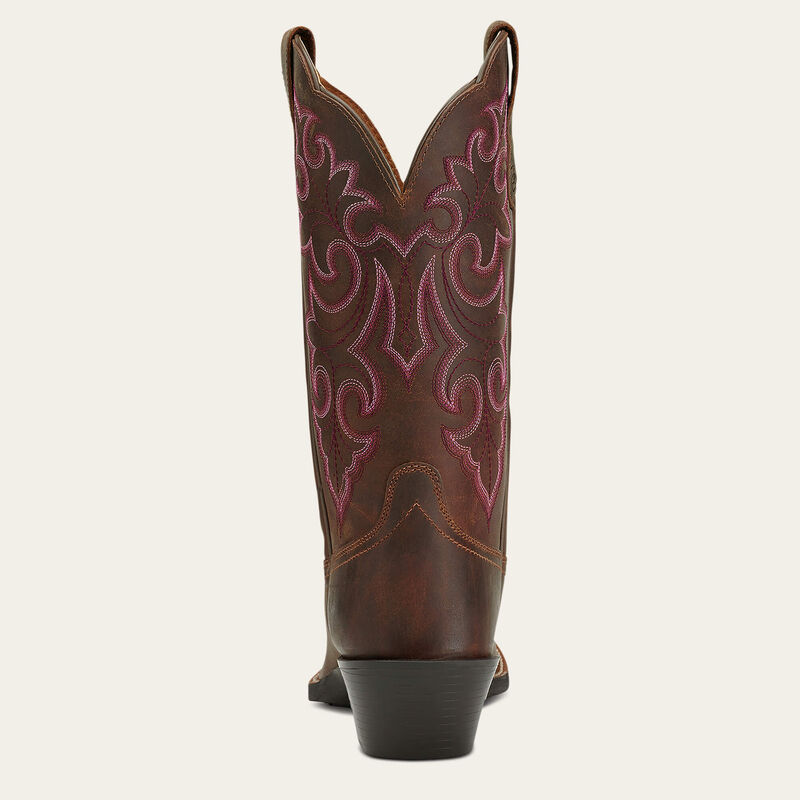 Round Up Square Toe Western Boot