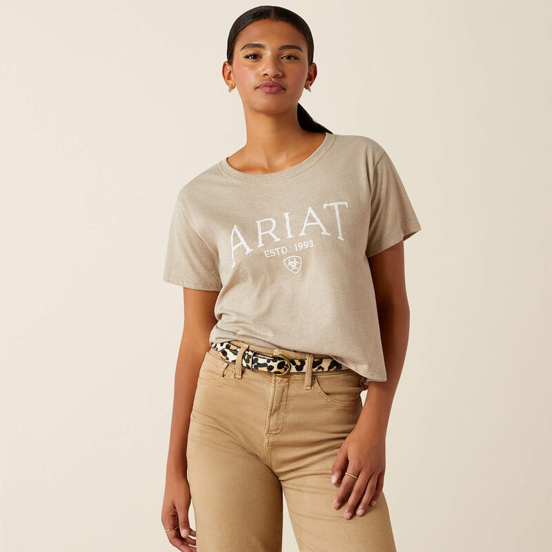 Serif Logo Boxy T-Shirt