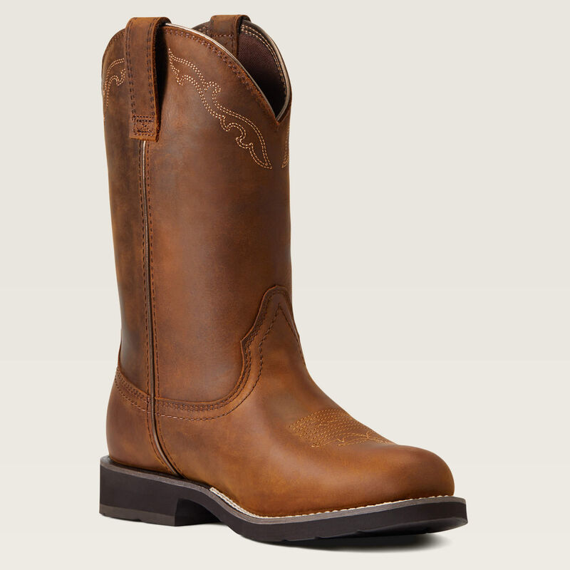 Delilah Round Toe Waterproof Western Boot