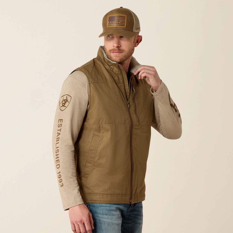 Grizzly Canvas Vest