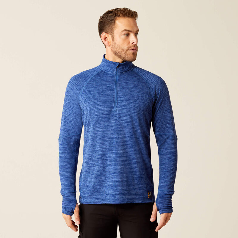 Rebar Gridwork Baselayer 1/4 Zip T-Shirt