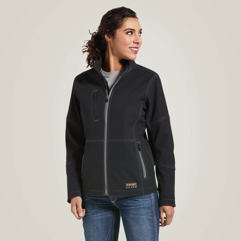 Rebar Stretch Canvas Softshell Jacket