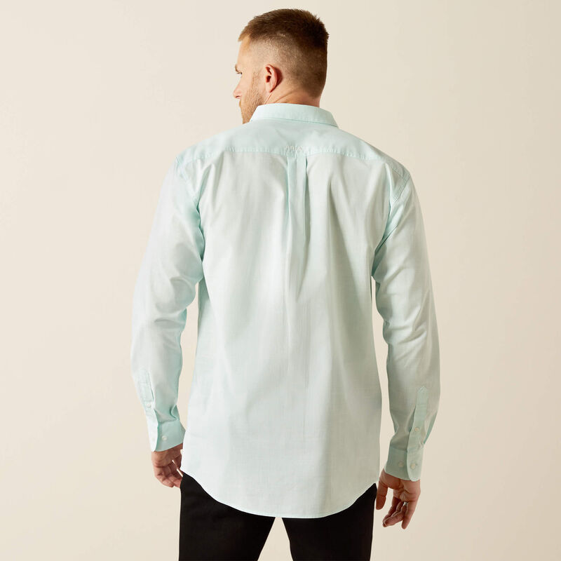 Solid Slub Classic Fit Shirt