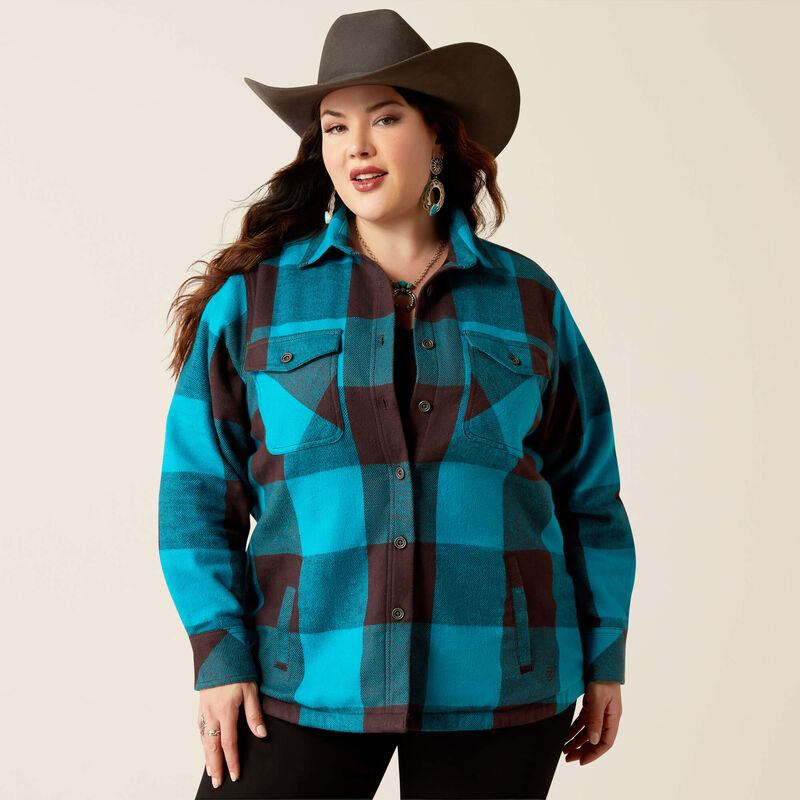 Buffalo Plaid Shirt Jacket