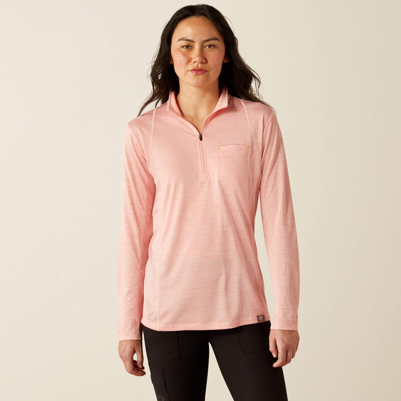 Rebar Evolution 1/2 Zip Top