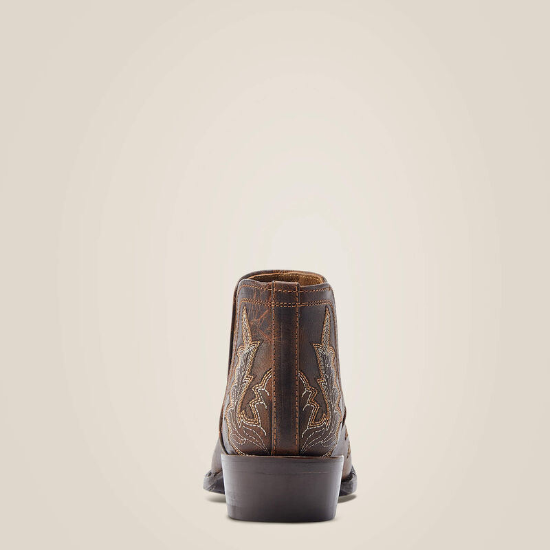 Dixon Low Heel Western Boot