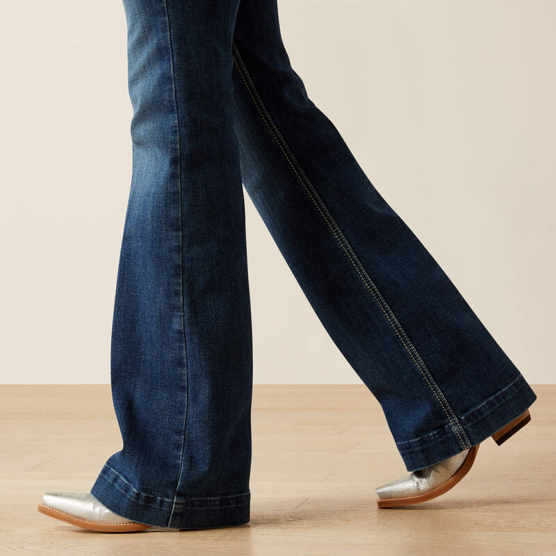 High Rise Paula Slim Trouser Jeans