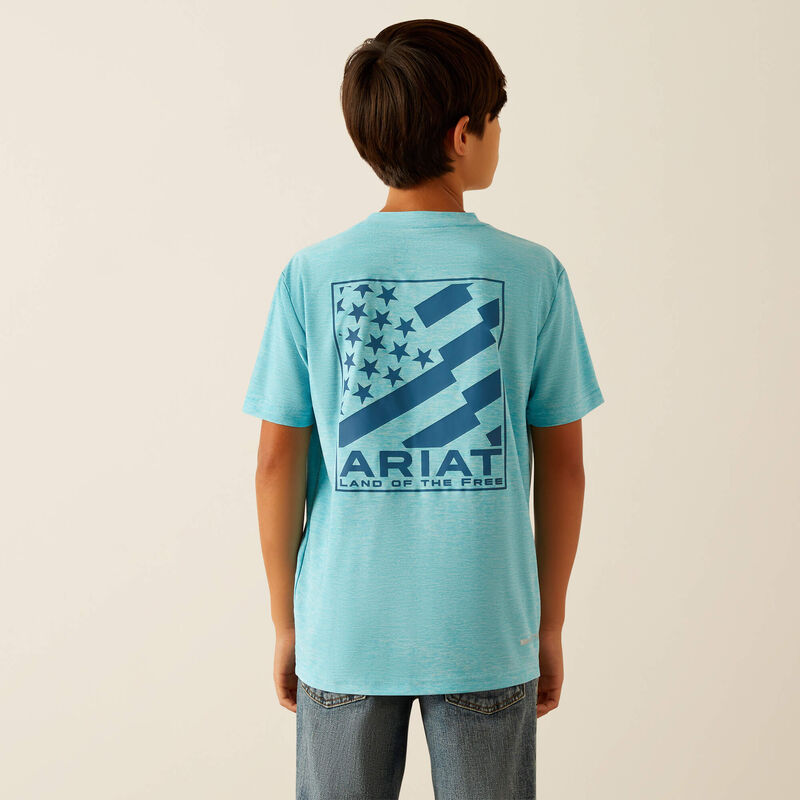 Diagonal Flag Charger T-Shirt