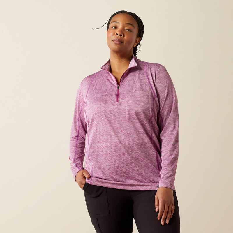 Rebar Evolution 1/2 Zip Top