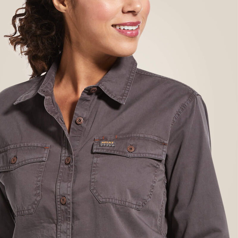 Rebar Washed Twill Work Shirt