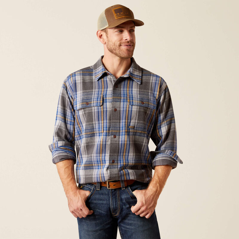 Rebar Heavy Flannel Work Shirt