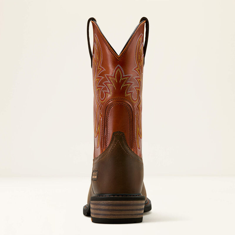 Ironside Square Toe Steel Toe Work Boot